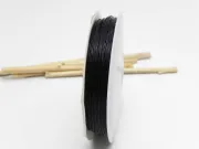 Elastic negru grosime 0.4mm (20m)