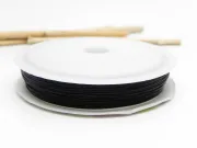 Elastic negru grosime 0.4mm (20m)