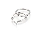 Tortite cercei otel inoxidabil 304 hoop 23x20mm (2buc)