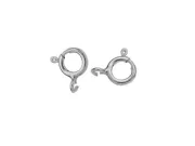 Inchizatoare rotunda Argint 925 - 7x5mm (1buc)