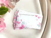 Cartonas suport bijuterii handmade 8.6x5.3cm (50buc)