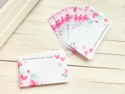 Cartonas suport bijuterii handmade 8.6x5.3cm (50buc)