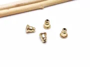 Opritor cercei otel inoxidabil auriu 5.5x5mm (2buc)