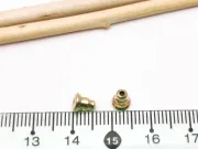 Opritor cercei otel inoxidabil auriu 5.5x5mm (2buc)