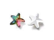 Pandantiv sticla stea de mare 15x14x7mm vitrail
