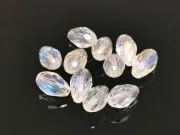 Cristal picatura 11x8mm transparent AB (1buc)
