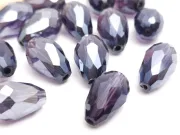 Cristal picatura 15x10mm indigo (1buc)