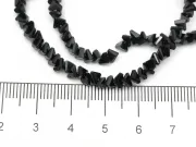 Margele cristal triunghi 3.5x4x3.5mm negru (sirag)