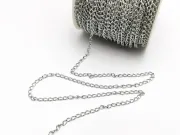 Lant otel inoxidabil 304 - 3x2x0.4mm (1m)