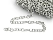 Lant otel inoxidabil 304 - 8x6x1.2mm (1m)