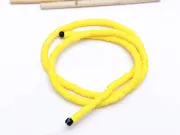 Sirag margele fimo 4x1mm galben