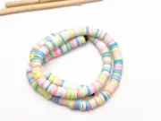 Sirag margele fimo 6x0.5~1mm mix