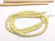 Perle de sticla calitate a 4mm sampanie (sirag)