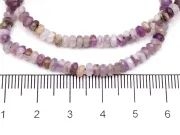 Sirag ametist rondele fatetate 4x2mm