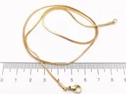 Lant otel inoxidabil 304 auriu placat IP cu inchizatoare 45cm