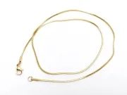 Lant otel inoxidabil 304 auriu placat IP cu inchizatoare 45cm