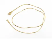 Lant otel inoxidabil 304 auriu placat IP cu inchizatoare 40cm