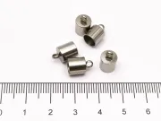 Capat de snur otel inoxidabil 10x7mm, interior 6mm