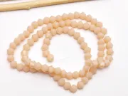 Margele cristal biconic 4mm silk crem opac (sirag)