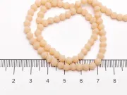 Margele cristal biconic 4mm silk crem opac (sirag)