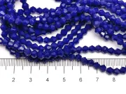 Margele cristal biconic 4mm blue opac (sirag)