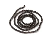 Margele cristal rotund fatetat electroplacat 2mm maro metalic (sirag)