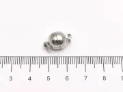 Inchizatoare magnetica cu zale 14x10mm argintiu inchis