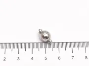 Inchizatoare magnetica cu zale 14x8mm argintiu inchis