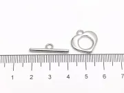 Inchizatoare toggle otel inoxidabil inima 16x16mm