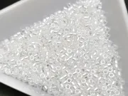 Miyuki delica 11/0 linded crystal white (5g)