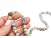 Sirag amazonit poligon fatetat 8x7.5mm