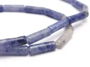 Sirag aventurin albastru tub 13x4mm