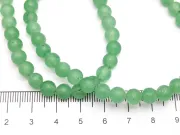 Sirag aventurin verde semimat 6mm