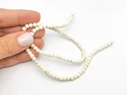 Sirag howlit de sinteza 4mm alb