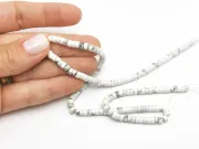 Sirag howlit natural disc 4x2mm