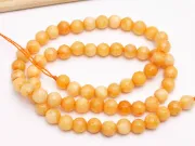 Sirag jad fatetat 6mm portocaliu orange