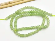 Sirag jad rondel 4x3mm verde mar