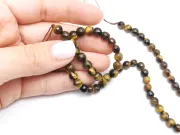 Sirag ochi de tigru fatetat 6mm