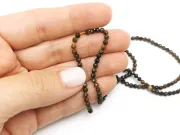 Sirag ochi de tigru microfatetat 3mm