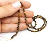 Sirag ochi de tigru microfatetat 3~3.5mm