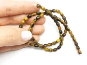 Sirag ochi de tigru orez 6x4mm
