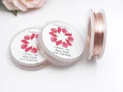 Sarma non tarnish 1mm rose gold (4m)