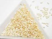 Toho bugle 3mm opaque lustered light beige (5g)