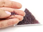 Toho rotunde 15/0 rainbow medium amethyst (5g)