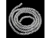 Margele cristal rotund fatetat 3~3.5mm transparent (sirag)
