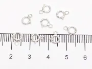 Inchizatoare rotunda Argint 925 - 7x5mm (1buc)