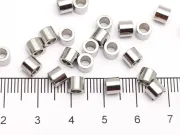 Margele otel inoxidabil tub 5x4mm (1buc)