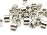Margele otel inoxidabil tub 5x4mm (1buc)