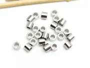 Margele otel inoxidabil tub 5x4mm (1buc)