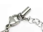 Inchizatoare otel inoxidabil cu capat de snur si prelungitor